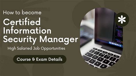 Boost Your Career with CISM Certification: Steps.